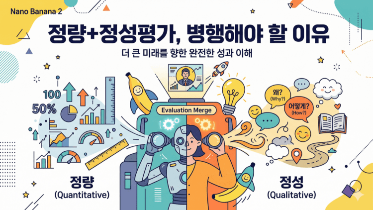 Cover Image for 정량+정성평가, 병행해야 할 이유