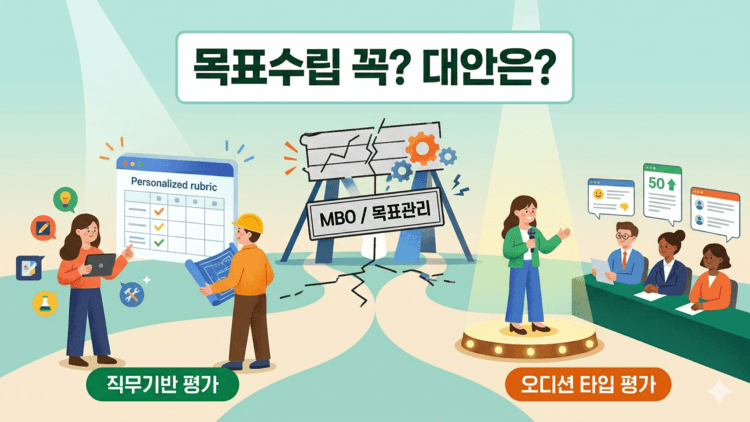 Cover Image for 목표와 수행이 따로 놀 때, 목표설정의 대안은?